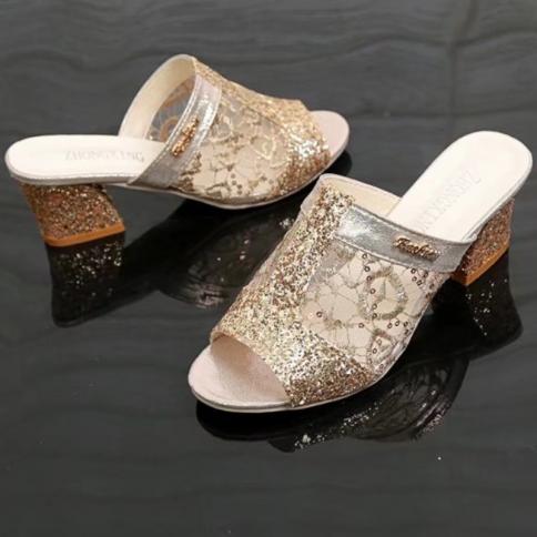 כפכפי רשת קיץ לנשים סנדלי פה דג תחתית עבה נעליים נושמות קלות למניעת החלקה משאבות נוחות zapatillas