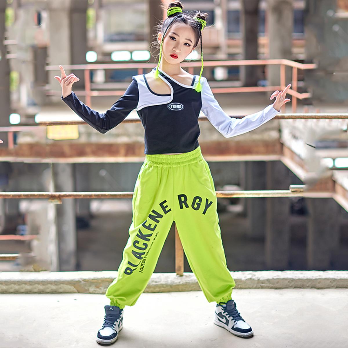 Girls Hip Hop Crop Top Camouflage Pants Clothes Sets Kids Cargo Pant  Streetwear Child Street Dance Sweatshirt Joggers Costumes | Fruugo BH