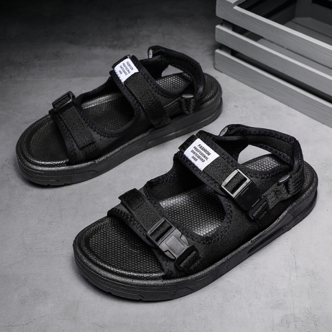סיטונאי חדש בהתאמה אישית טרנד וייטנאמי קזואל קיץ נעלי בית ביגוד עליון דו שימושי נעלי חוף סנדלי גברים סנדלי גברים