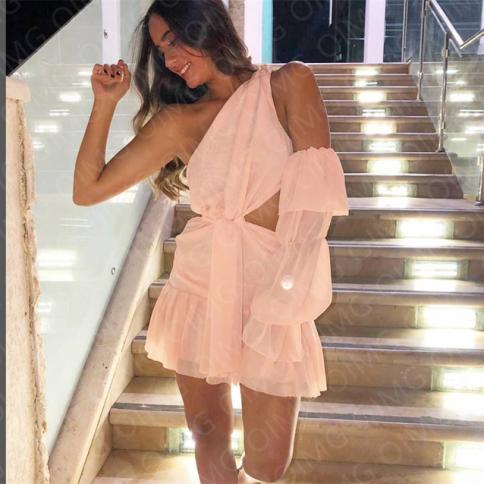 strapless open back dress Crinkle Chiffon Maxi Dress-Pink Paradise Gardens