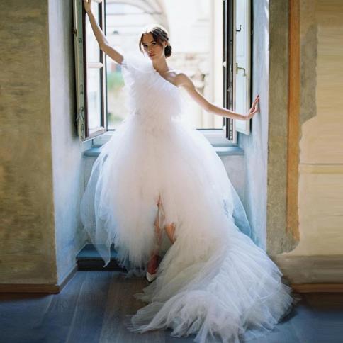 Tulle bridal 2024 shower dress