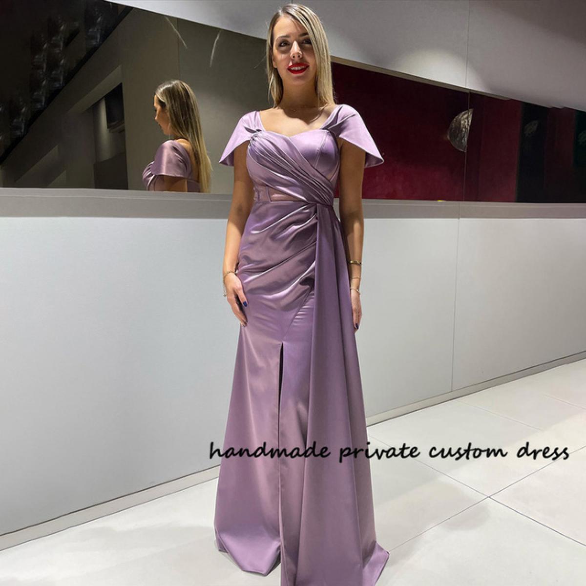 Baby purple bridesmaid outlet dresses