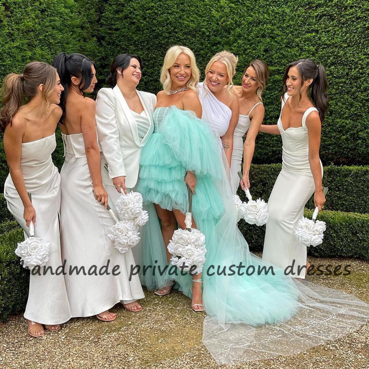 Aqua green wedding clearance dresses