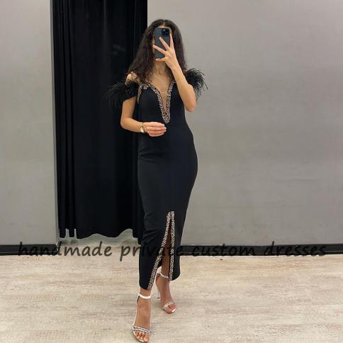 chinese dress ladies Luxury Pearls Dubai Champagne Evening Dresses with Cape New Arabic Women Mermaid Wedding Party Prom Dress 12 US Women's Numeric / Green main image 1