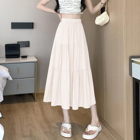 Simple long outlet skirt