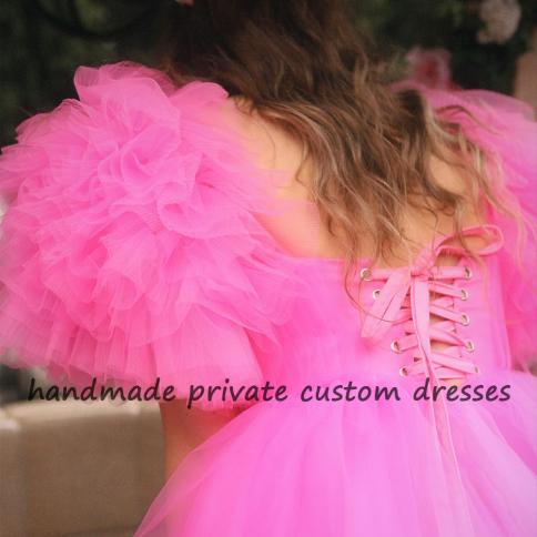 Mini/Short Light Champagne Prom Dress, Short Puffy Homecoming