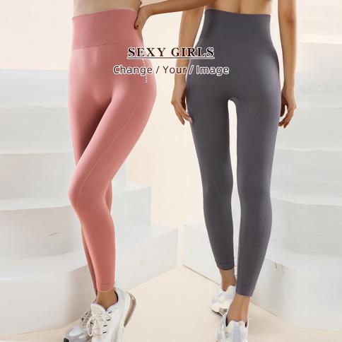 2022 Women Gym Yoga Seamless Pants Sports Clothes Stretchy High Waist  Athletic Exercise Fitness Leggings Activewear