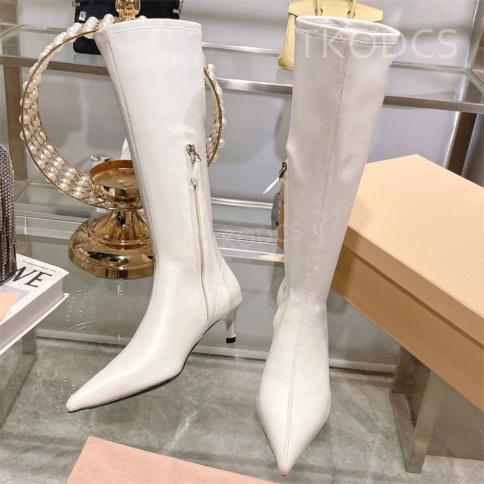 Designer on sale long boots