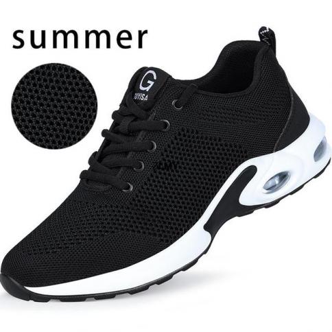 Breathable Work Safety Shoes For Men Summer Men Shoes Working