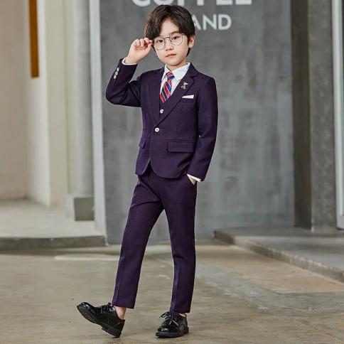 2023 OEM Trendy Kids Clothing Cotton Formal Custom Boys Suit Kids