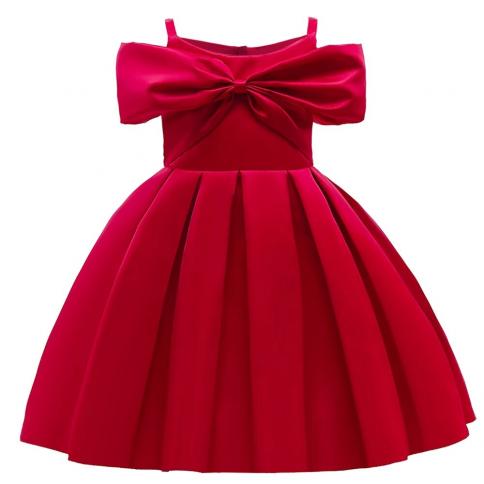 שמלות ערב אדומות בנות שמלות אדומות בנות ילדי כלה שמלות חתונות ילדים אדומות