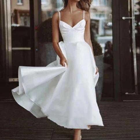 Bespoke Occasion Short Cocktail Of Formal Dresses For Women Party Wedding  Evening Dress For Women Prom Gown Elegant Gown 6 6 White White