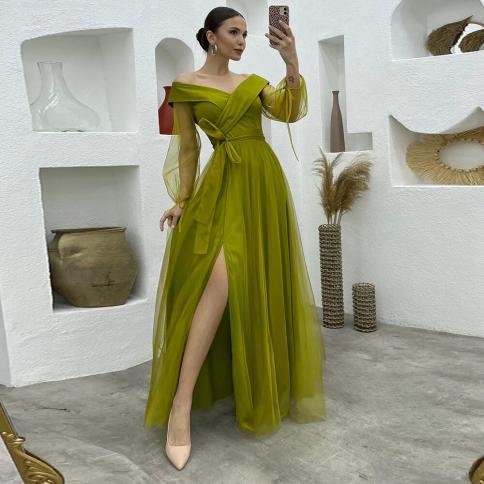 Elegant Gown High End Luxury Evening Dress 2023 Dresses Gala Robe Formal  Party Long Suitable Request Prom Occasion Women Sky Blue Sky Blue 16 16