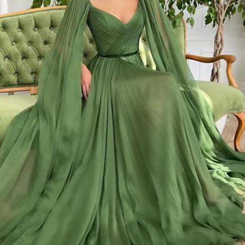 long elegant bridesmaid dresses Elegant Deep V-Neck Floor Length Empire Waist Satin Bridesmaid Dresses main image 1