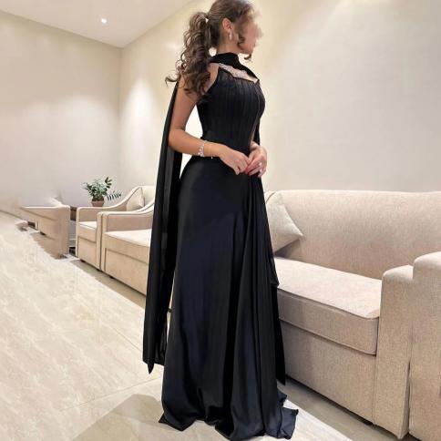 oeing strapless luxury formal evening dresses sheath pleat sleeveless فساتين سهرة  floor length elegant prom g