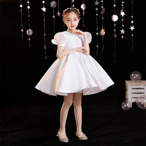 Fashion white graduati s dress for juniors