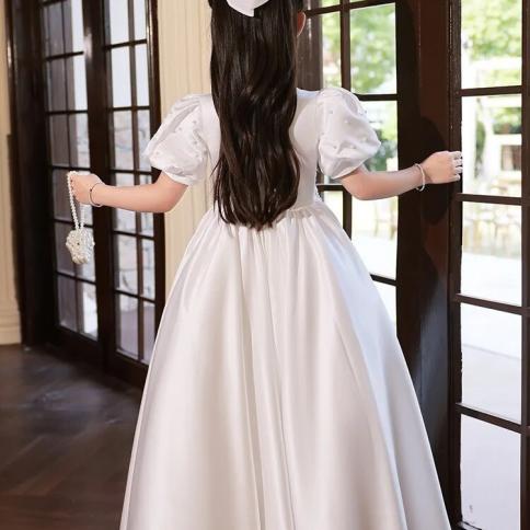 White gown hot sale for children