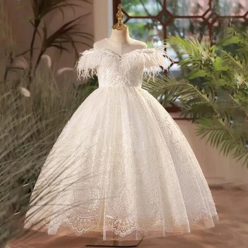 https://d3thqe68ymbqps.cloudfront.net/3852540-home_default/2023-royal-party-dress-for-junior-girls-kids-white-lace-feather-brides.jpg