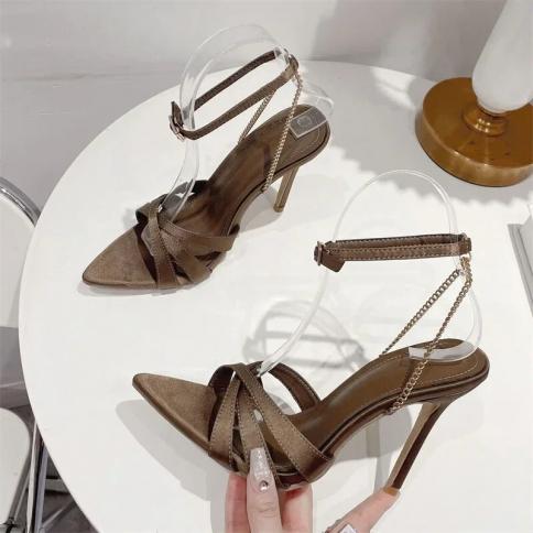 Girls Tie Leg Design Strappy Sandals, Fashion Summer Flat Sandals | SHEIN