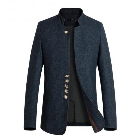 mrmt 2022 חליפות גברים חדשות לגמרי מעיל סטנדאפ דק לגבר עם שורה אחת של חליפות מרובות כפתורים בגד חיצוני