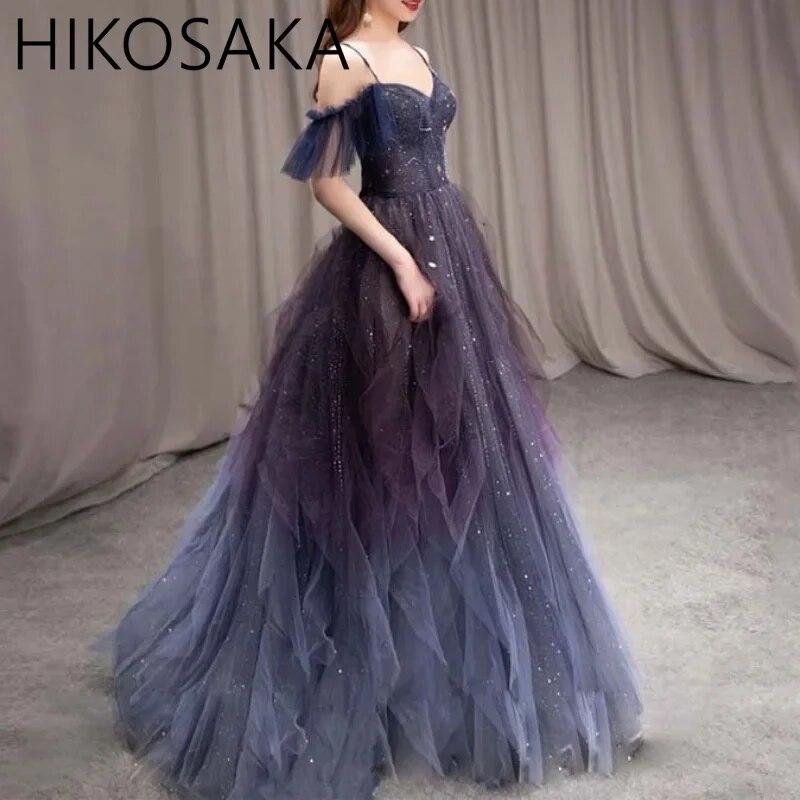 star and moon prom dress Strapless Prom Ball Gown with Constellation Print Light Silver / 8