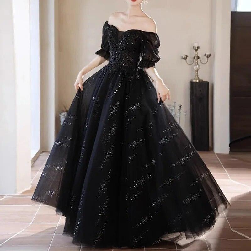 EVENING FRENCH LACE BLACK latest CAPE Vaya