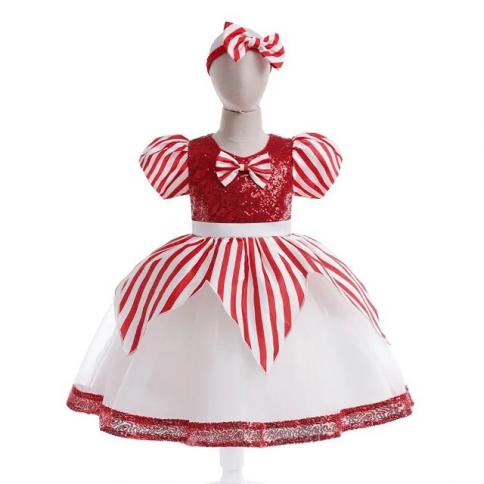 sachin and babi light blue dress Girls Christmas Long Sleeve Holiday V-Waist Dress - PINK