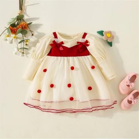 Infant Baby Girl Wool Dresses Knit Dresses Girl Babies Knitted Dresses Babies Dresses Color Red Kid Size 12-18M Infant Baby Girl Wool Dresses Knit Dresses Girl Babies Knitted Dresses Babies Dresses Color Red Kid Size 12-18M