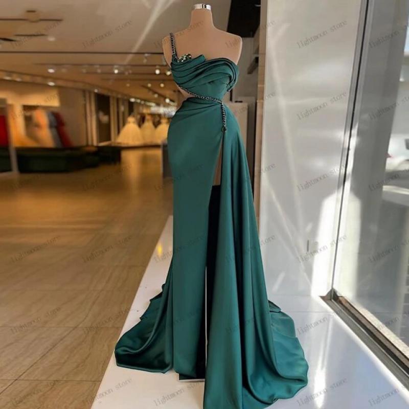 strapless open back dress Fashion Classic Burgundy Spaghetti Strap V-Neck Sleeveless Prom Dresses