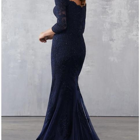 sachin and babi light blue dress Elegant Long Evening Dresses for Women Satin Floor-Length Mermaid Sweep  Train Prom Party Gala Special Events Dance Dress 2023