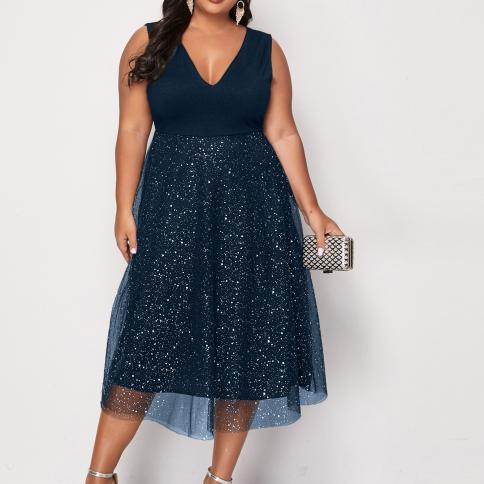מידות גדולות 4xl שמלה לנשים כחולה אלגנטית מדיי מפותלת בגדי שיפון 2022 קיץ סתיו מסיבת ערב קוקטייל נשים