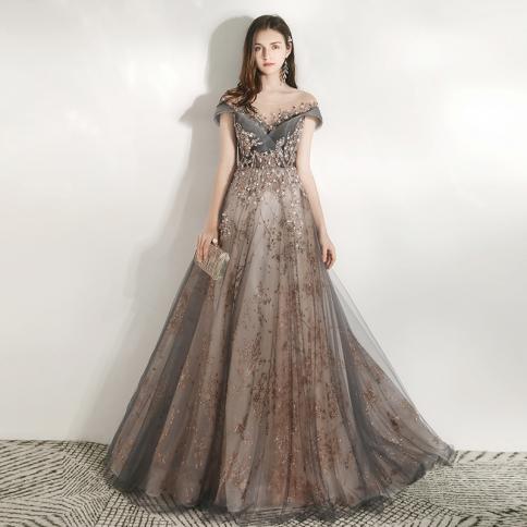 robe de soiree 2023 gryfon שמלת מסיבה שמלת ערב רשמית שמלת ערב וינטג' תחרה וינטג' בתוספת התאמה אישית