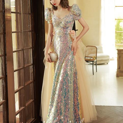 tulle prom dress blue Beautiful Blue Tiered Tulle A-line Floor Length Sweetheart Prom Dresses,  MP769