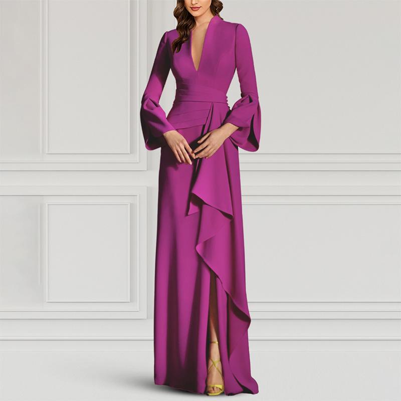 royal blue and silver evening dresses Bianca Maxi Dress – USA KOOKAÏ main image 1