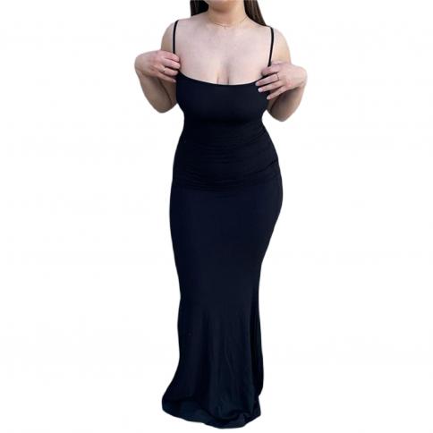 Elegant Bodycon Maxi Dress Women Summer Y2k Solid Sleeveless Backless Outfits Party Club Sundress Birthday Dresses Clot size XS Color Beige Elegant Bodycon Maxi Dress Women Summer Y2k Solid Sleeveless Backless Outfits Party Club Sundress Birthday Dresses Clot size XS Color Beige