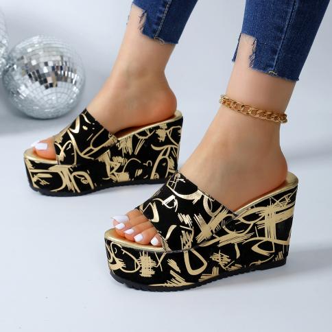 קיץ נשים נעלי בית טריז פלטפורמת כפכפים חיצוני חוף 2024 סנדלים נשים מגלשות מקורה zapatillas mujer casa