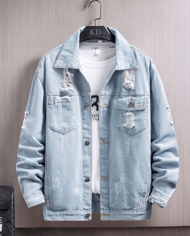 Casual Denim Jacket Mens Jacket Fashion 