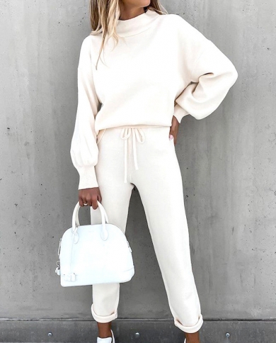 High-neck Sweatshirt Casual Suit Autumn 