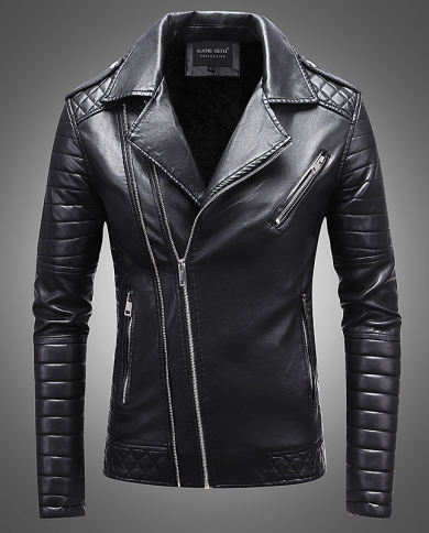 velvet biker jacket men