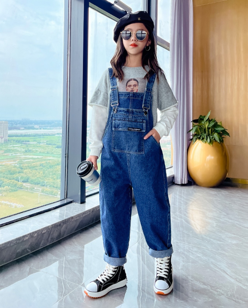 Girls best sale overalls pants