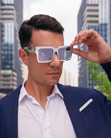 2023 New Millionaire Sunglasses Mens Trendy Big Square Sunglasses