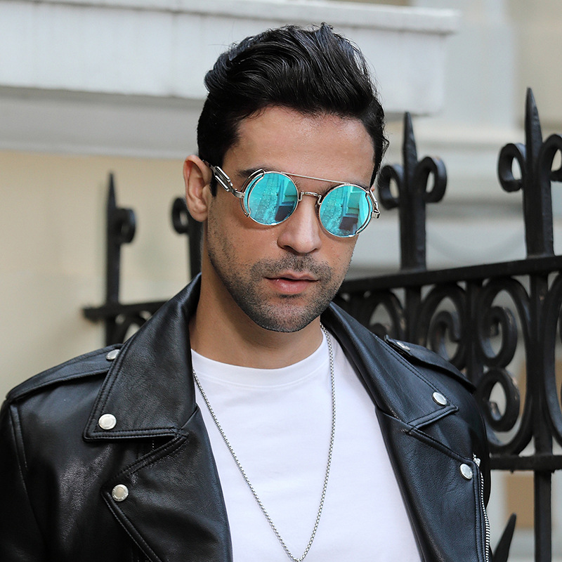 Steampunk sunglasses men cheap