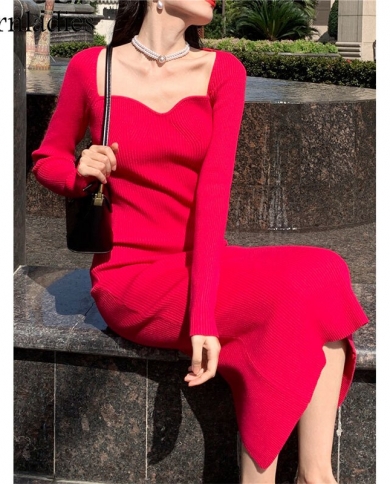 Bornladies Autumn Winter Bodycone Long 