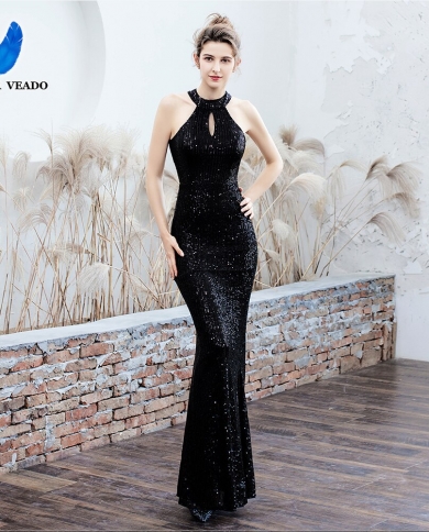 womens black evening dresses