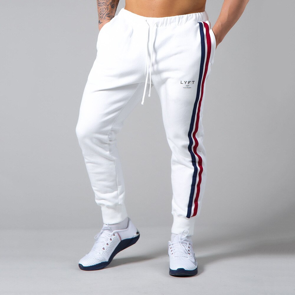 Autumn Joggers Sweatpants Men Casual Pants Gym Fitness Cotton