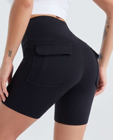 Salspor Summer Sport Shorts Women High Waist Fitness Shorts Push