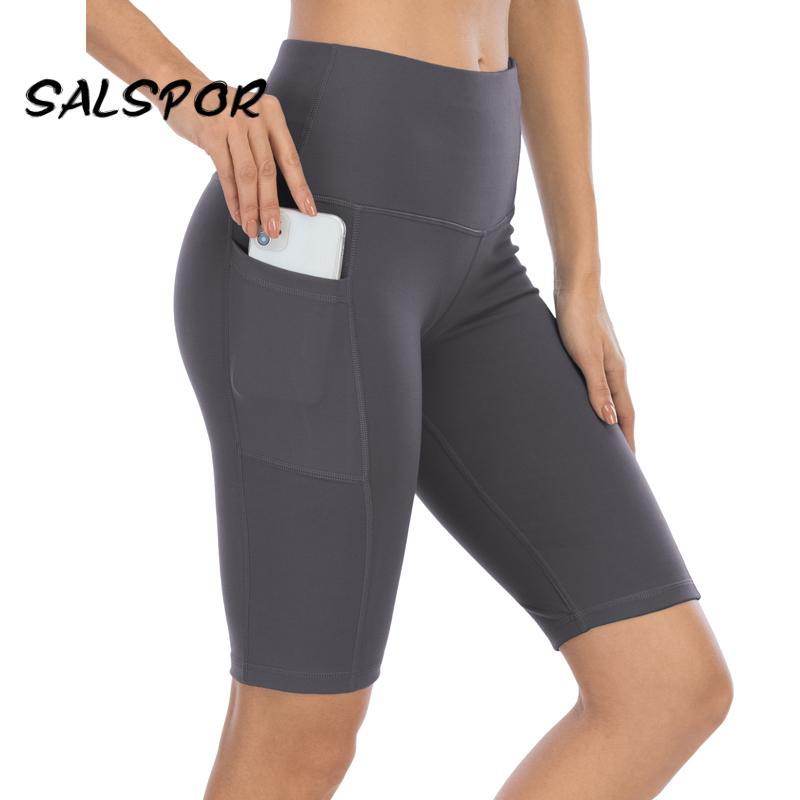 Salspor Knee Length Pockets Leggings 