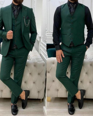 Black Men Wedding Suits 