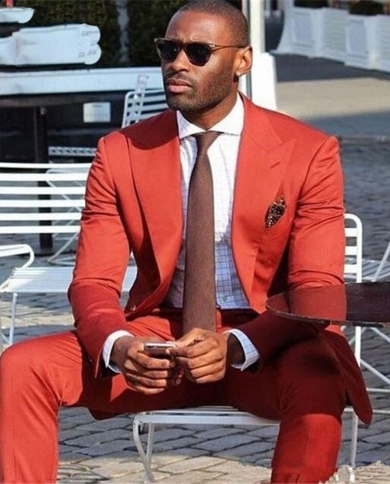 Custom Mens Wedding Suit Business Male Trailblazers Loose Lapel