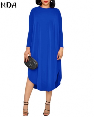 Women Bohemian Dress 2022 Vonda Casual 